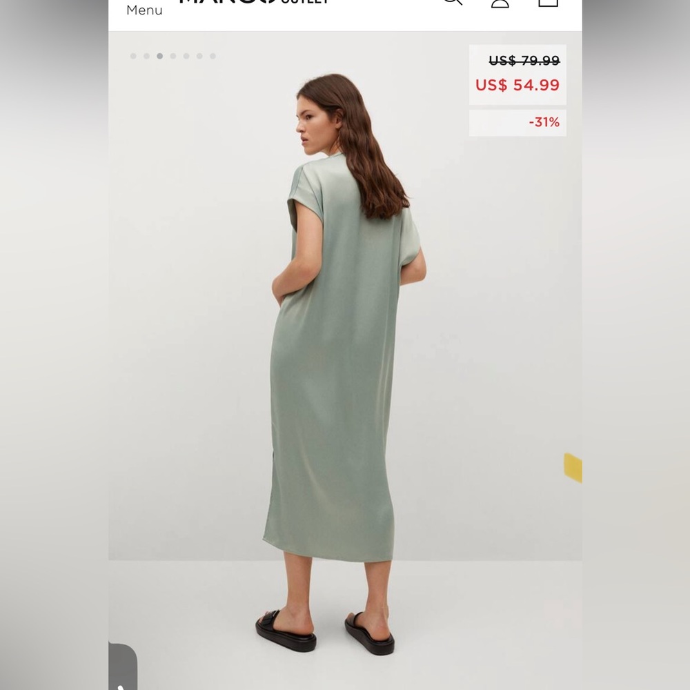 MANGO DRESS - Picture 4 of 4
